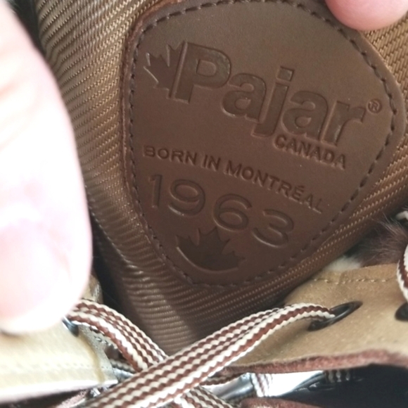 New Pajar Fur Leather Waterproof Boot - Picture 5 of 9